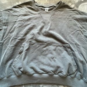 Cropped Crewneck Sweatshirt